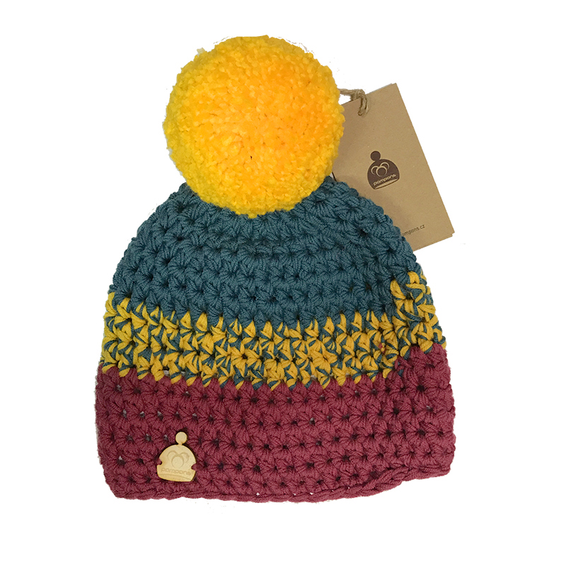 Pompons čepice