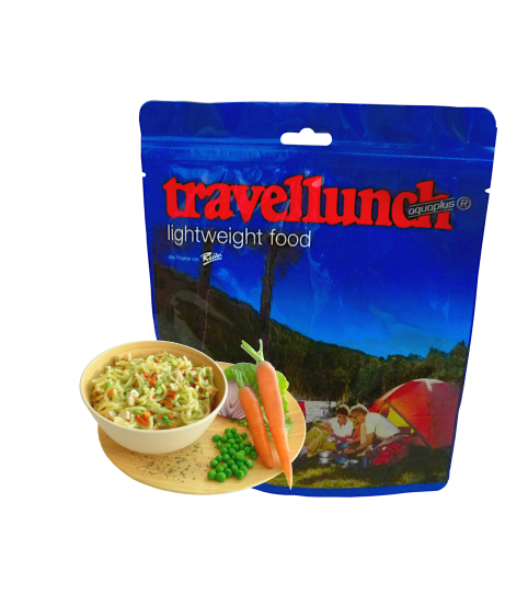 Travellunch Kuře Nudle Hot-Pot bez laktózy double