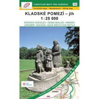 Mapa Kladské pomezí - Jih 1:25000